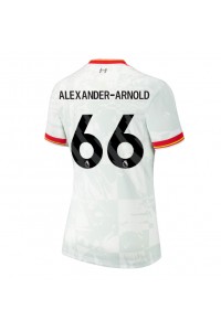 Liverpool Alexander-Arnold #66 Fotballdrakt Tredje Klær Dame 2024-25 Korte ermer